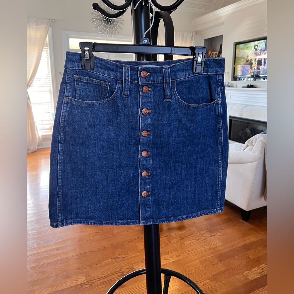 Madewell denim skirt size 27